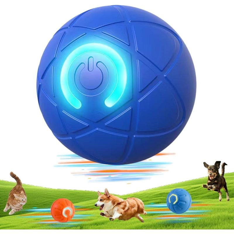 Shaky Ball Toy for Dogs, Vibrating Dog Ball, Shaky Ball Dog Toy, Automatic Moving Dog Toy Ball, Vibrating Ball for Dogs,Automatic Moving Dog Toy Ball for Small Dogs, USB Rechargeable(2.05In)