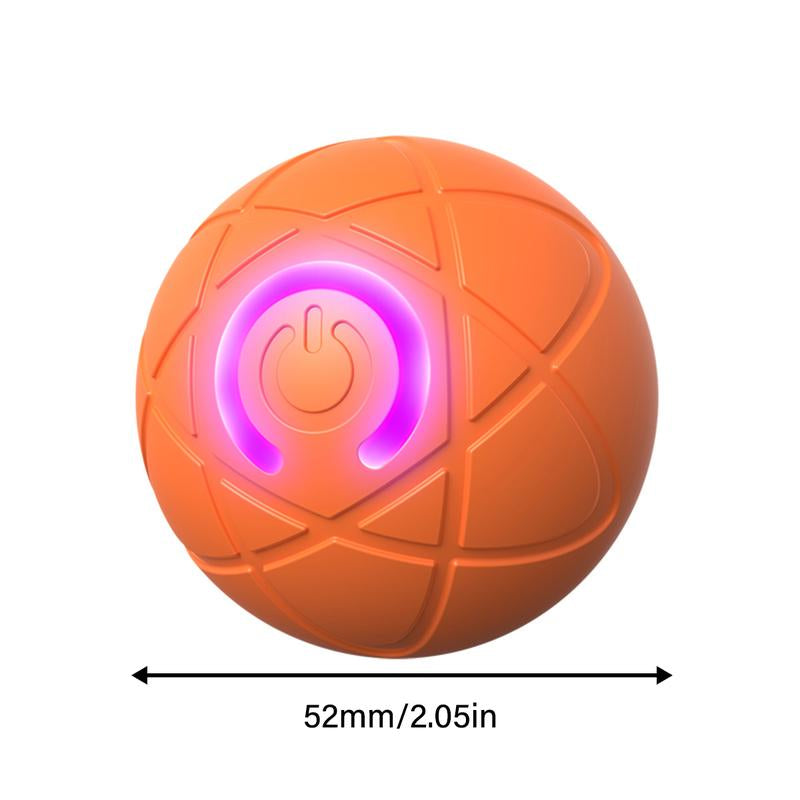 Shaky Ball Toy for Dogs, Vibrating Dog Ball, Shaky Ball Dog Toy, Automatic Moving Dog Toy Ball, Vibrating Ball for Dogs,Automatic Moving Dog Toy Ball for Small Dogs, USB Rechargeable(2.05In)